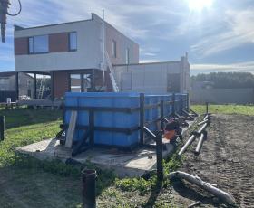 Бассейн из СИП панелей Ижорец-2