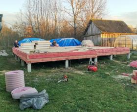 Дом из СИП панелей Доможирово