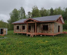Дом из СИП панелей Мельниково