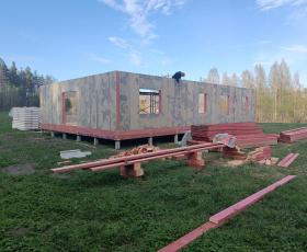 Дом из СИП панелей Мельниково