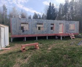 Дом из СИП панелей Мельниково