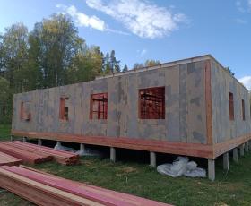 Дом из СИП панелей Мельниково