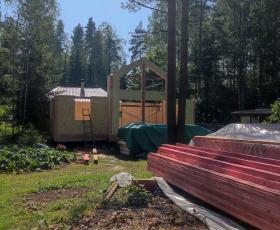 Дом из СИП панелей Орехово