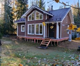 Дом из СИП панелей Орехово