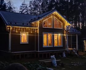 Дом из СИП панелей Орехово