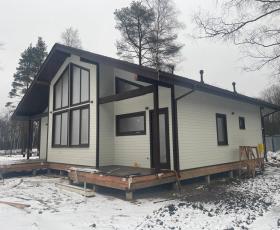 Дом из СИП панелей Шале-2