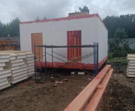Дом из СИП панелей в д.Янино 1