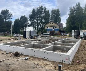 Дом из СИП панелей в п.Савочкино