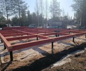 Дом из СИП панелей в СНТ Родничковое