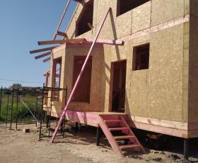 Строительство дома из СИП панелей в д. Хиттолово