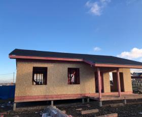 Строительство дома из СИП панелей в д.Красный бор