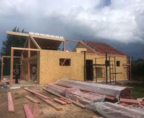 Строительство дома из СИП панелей в г. Гатчина2