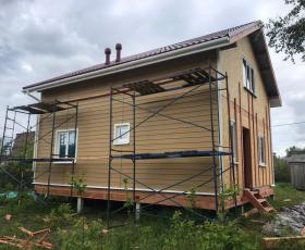 Строительство дома из СИП панелей в г.Гатчина