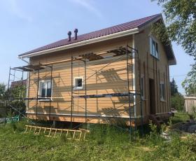 Строительство дома из СИП панелей в г.Гатчина