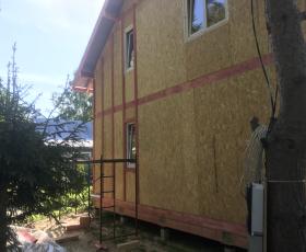 Строительство дома из СИП панелей в п. Белоостров