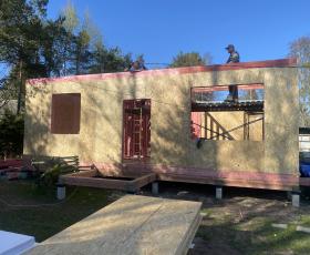 Строительство дома из СИП панелей в п. Белоостров