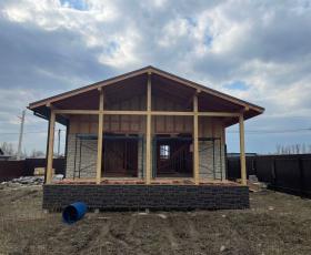 Строительство дома из СИП панелей в п.Щеглово