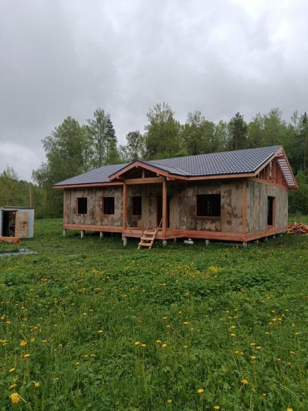 Дом из СИП панелей Мельниково