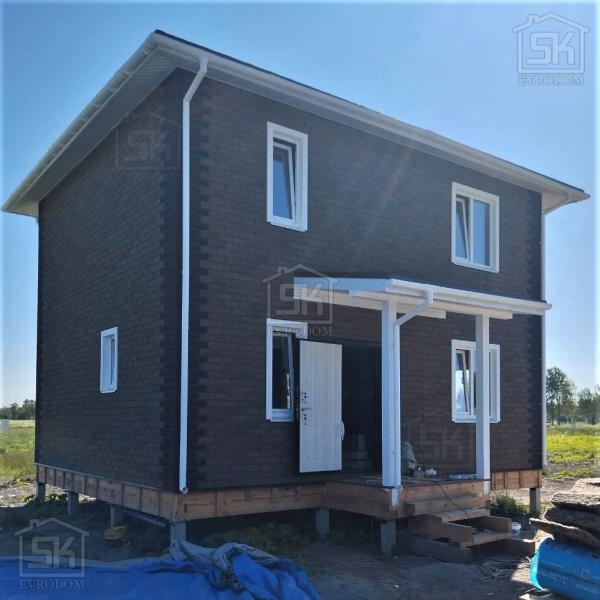 Строительство дома из СИП панелей в п.Новосергиевка